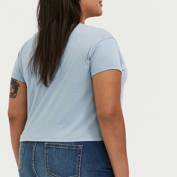 Torrid Beatles Crop Tee NWT Size 00X - Picture 3 of 6